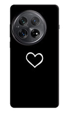 Heart Oneplus 12 Hard Case Back Cover by Casekaro