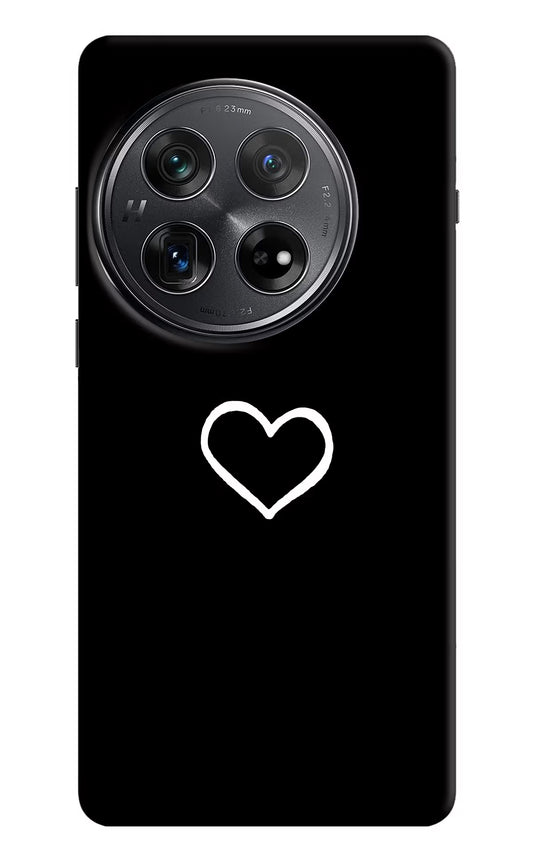 Heart Oneplus 12 Hard Case Back Cover by Casekaro