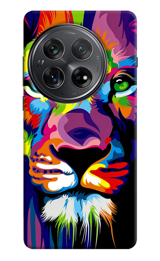 Lion Oneplus 12 Hard Case Back Cover by Casekaro