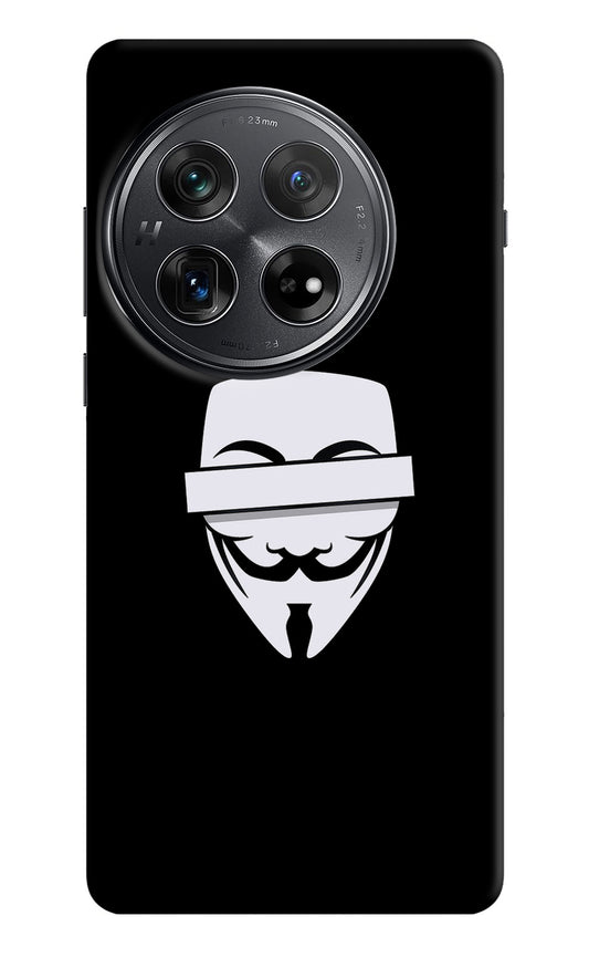 Anonymous Face Oneplus 12 Back Cover