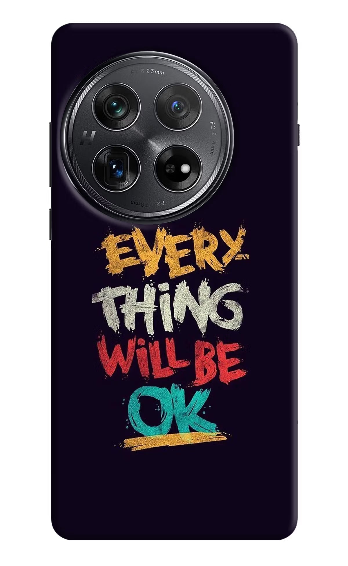 Everything Will Be Ok Oneplus 12 Hard Case Back Cover by Casekaro