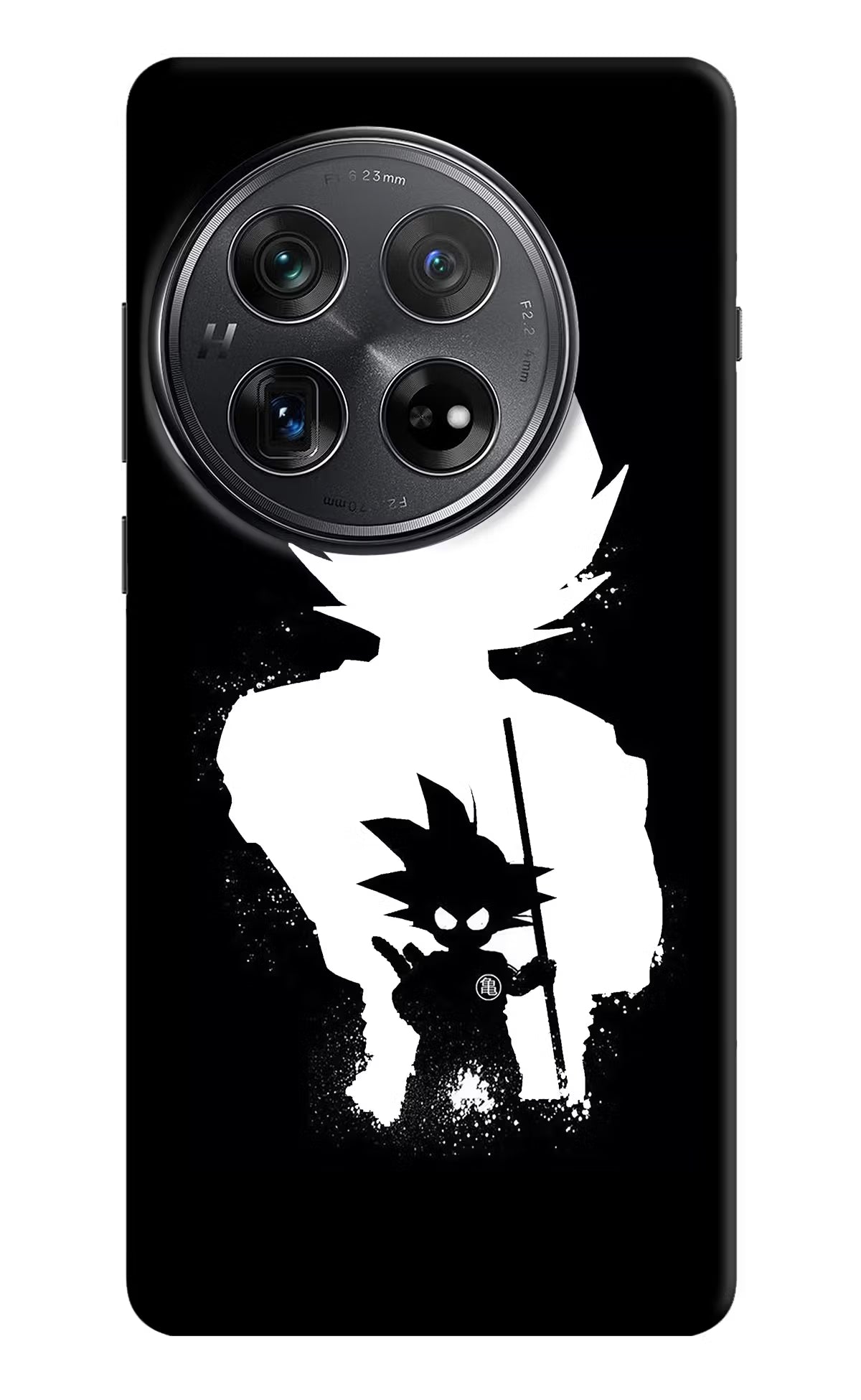 Goku Shadow Oneplus 12 Hard Case Back Cover by Casekaro