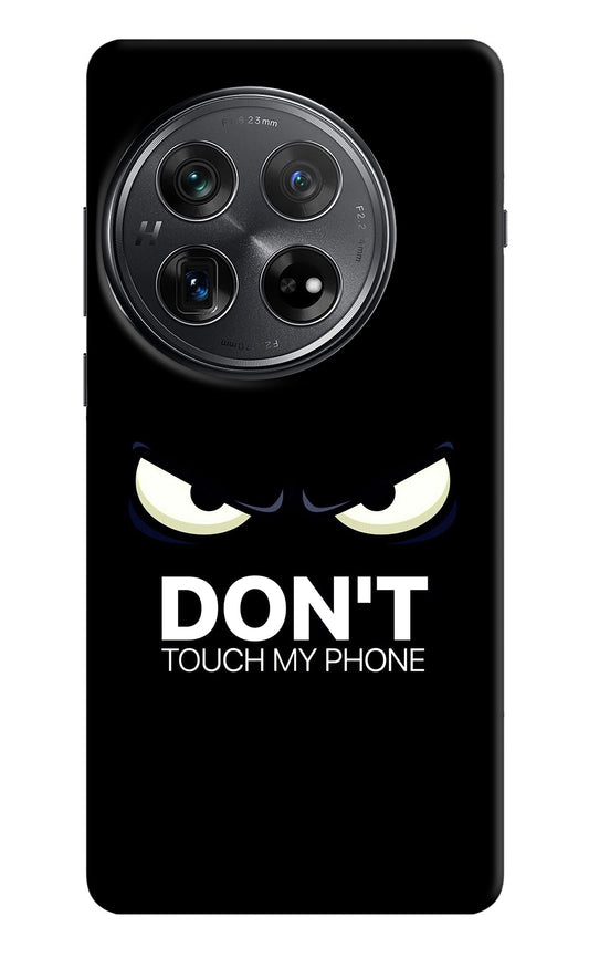 Don'T Touch My Phone Oneplus 12 Back Cover