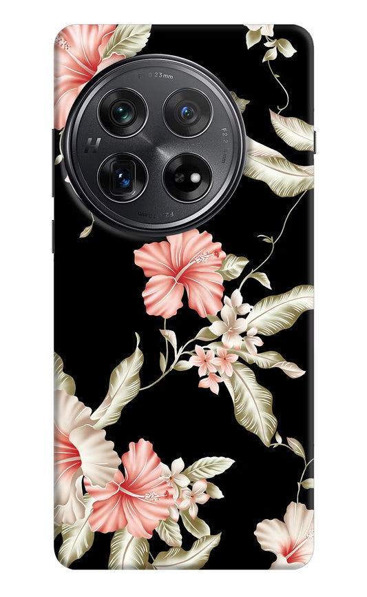 Flowers Oneplus 12 Hard Case Back Cover by Casekaro