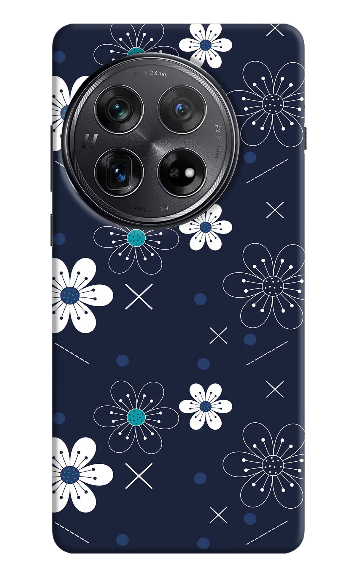 Flowers Oneplus 12 Hard Case Back Cover by Casekaro