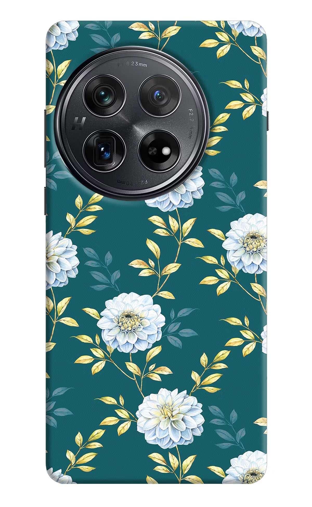 Flowers Oneplus 12 Hard Case Back Cover by Casekaro