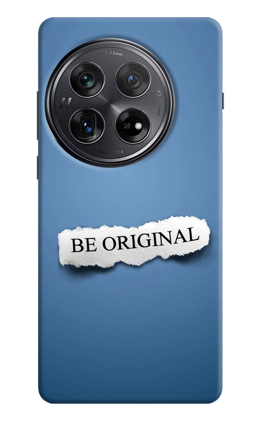 Be Original Oneplus 12 Hard Case Back Cover by Casekaro