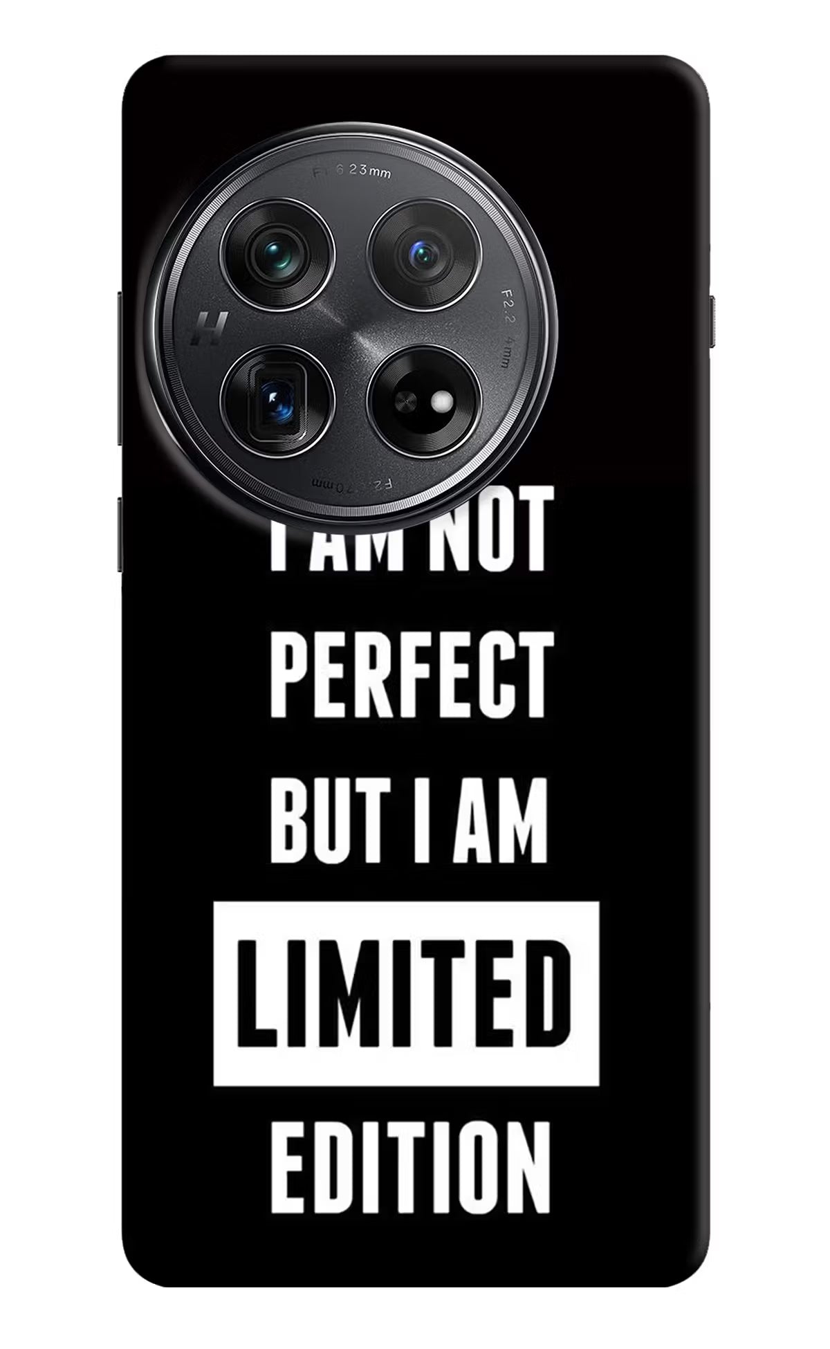 I Am Not Perfect But I Am Limited Edition Oneplus 12 Hard Case Back Cover by Casekaro