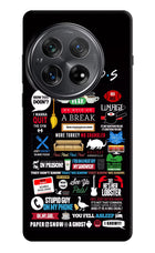 FRIENDS Oneplus 12 Hard Case Back Cover by Casekaro