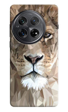Lion Art Oneplus 12 Hard Case Back Cover by Casekaro