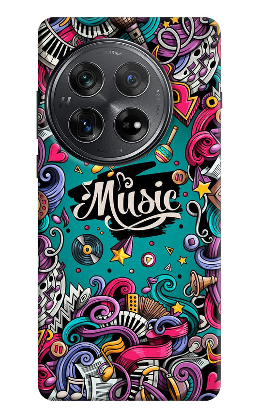 Music Graffiti Oneplus 12 Back Cover