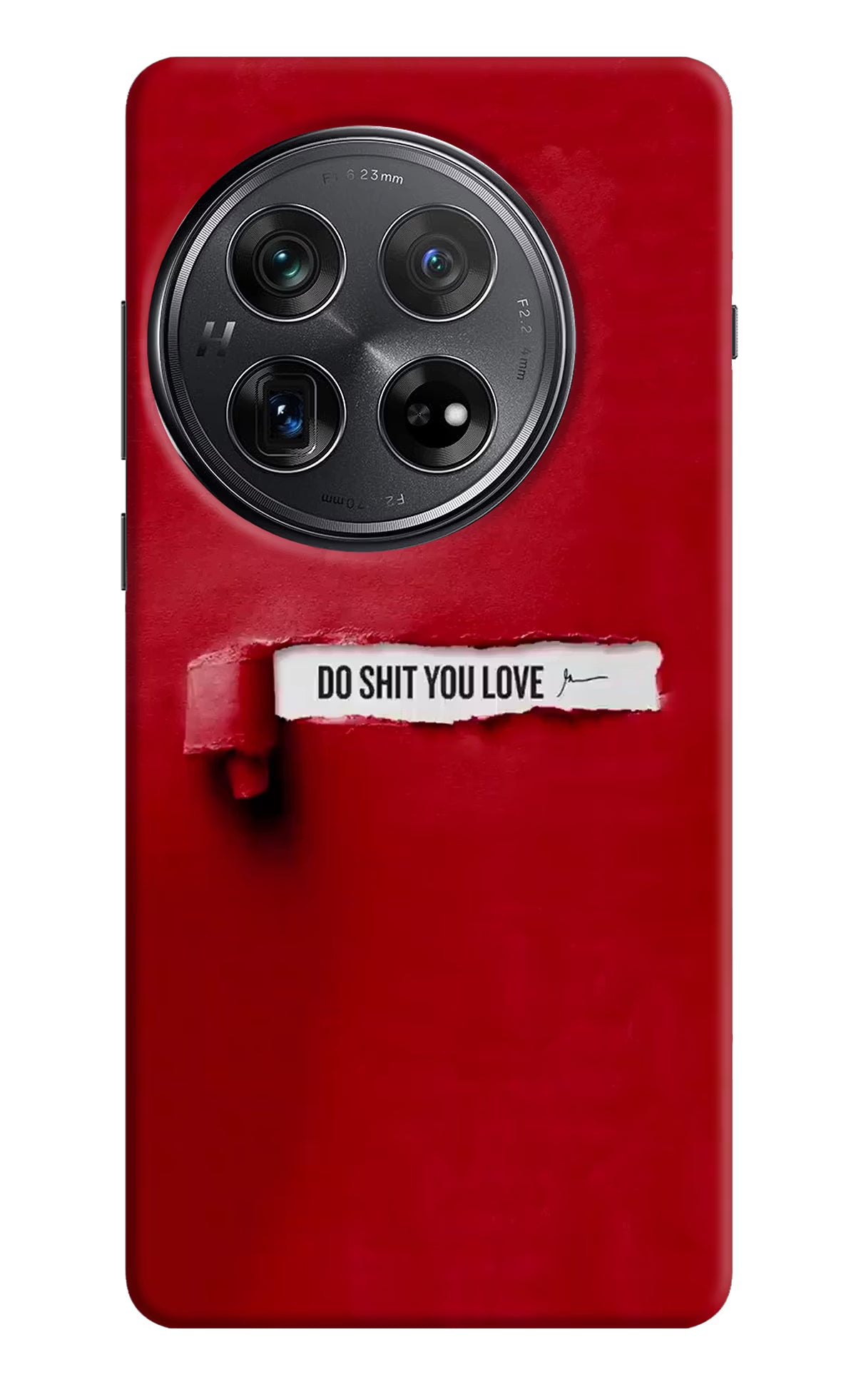 Do Shit You Love Oneplus 12 Hard Case Back Cover by Casekaro