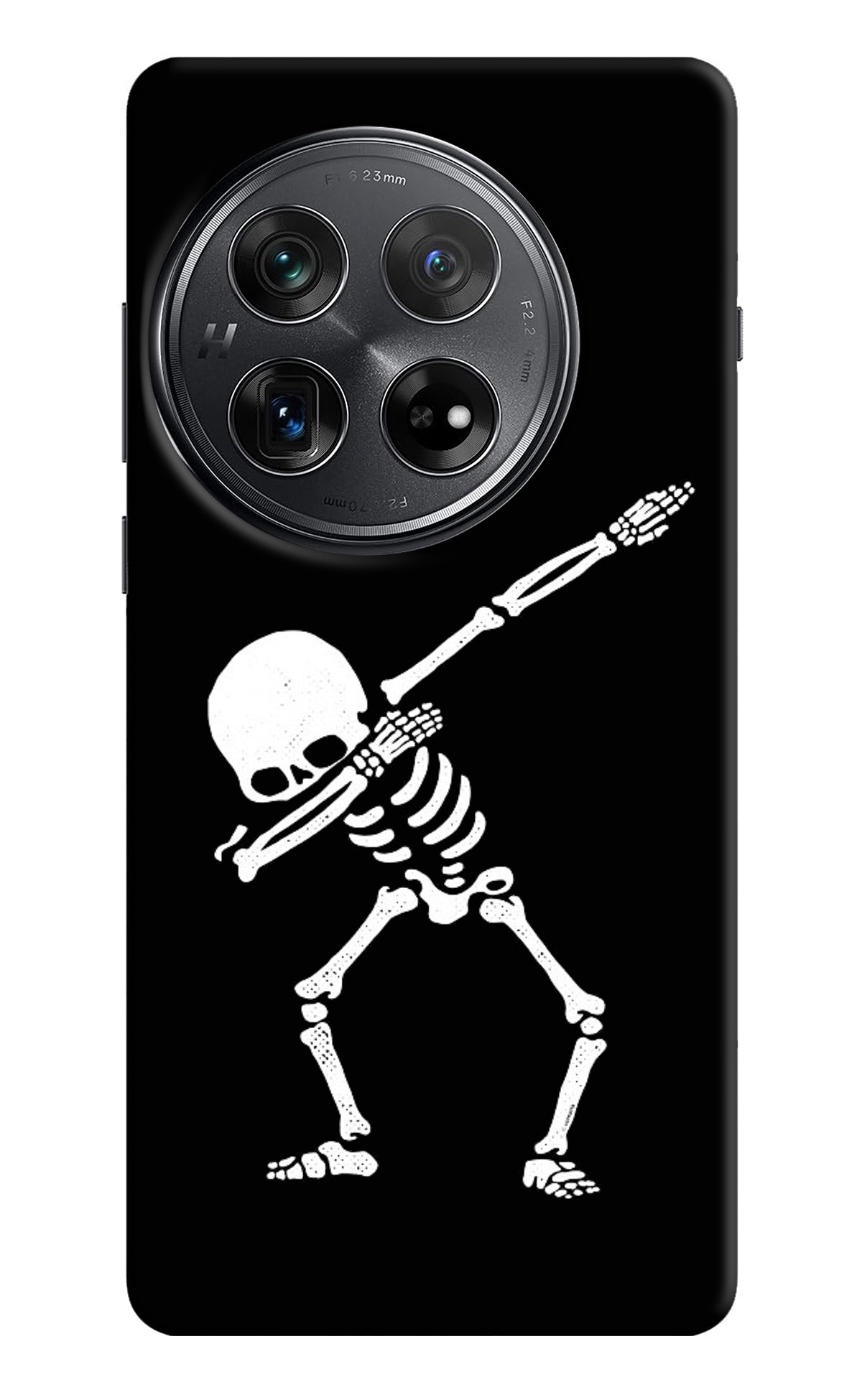 Dabbing Skeleton Art Oneplus 12 Back Cover