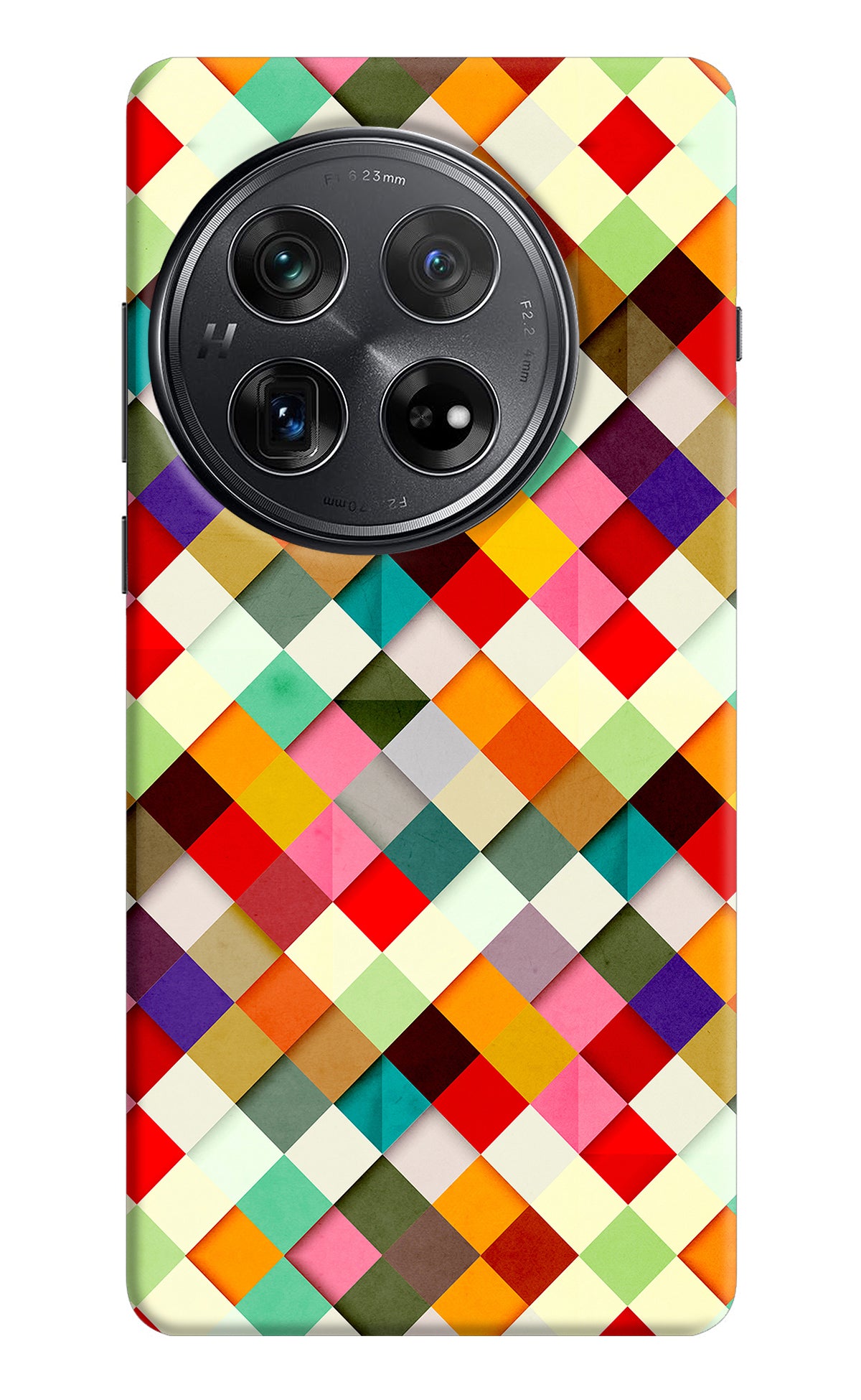 Geometric Abstract Colorful Oneplus 12 Back Cover