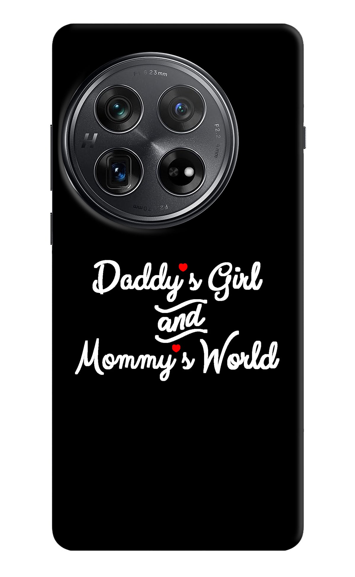 Daddy's Girl and Mommy's World Oneplus 12 Back Cover