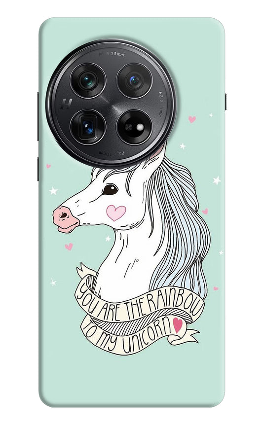 Unicorn Wallpaper Oneplus 12 Hard Case Back Cover by Casekaro