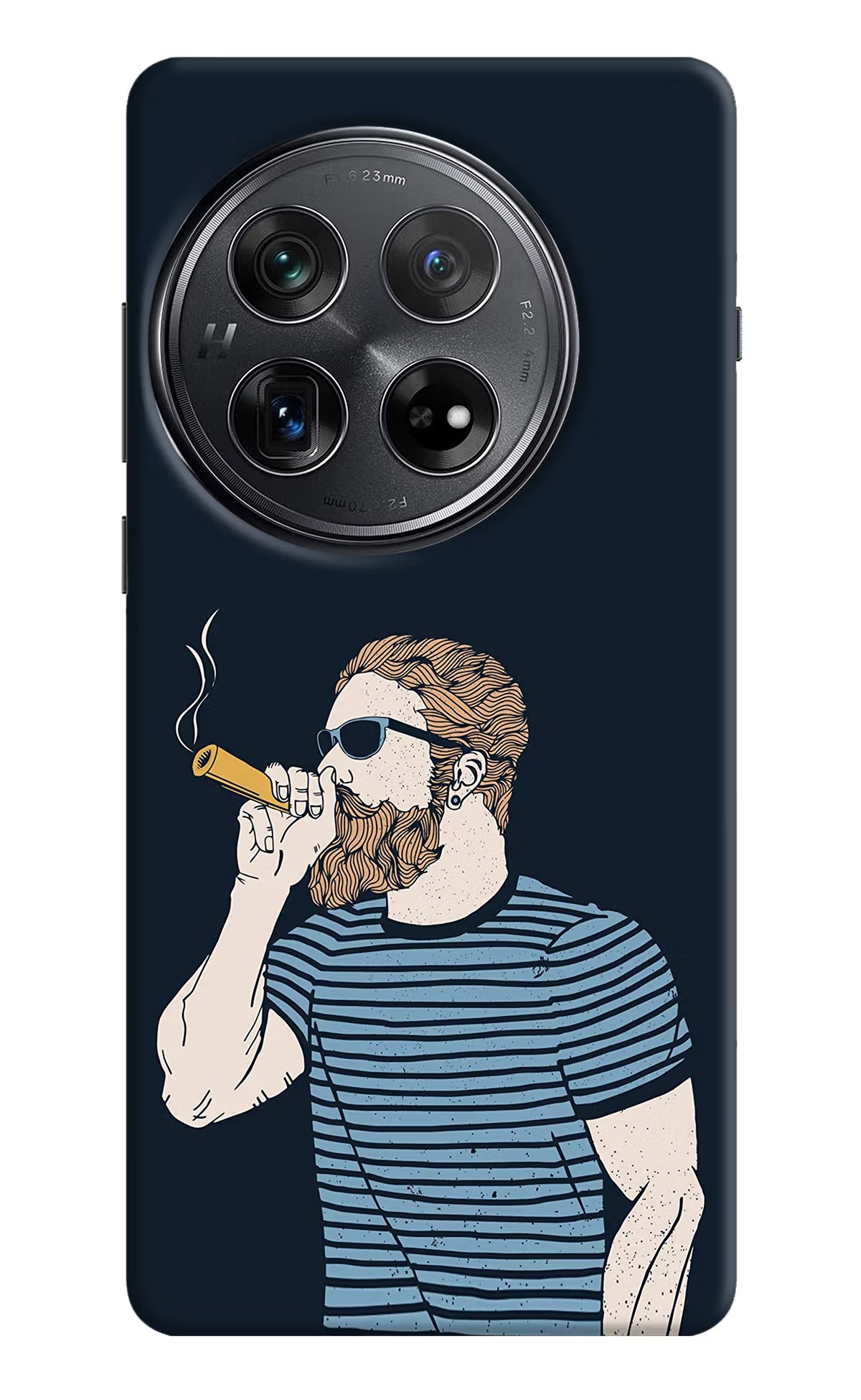 Smoking Oneplus 12 Hard Case Back Cover by Casekaro