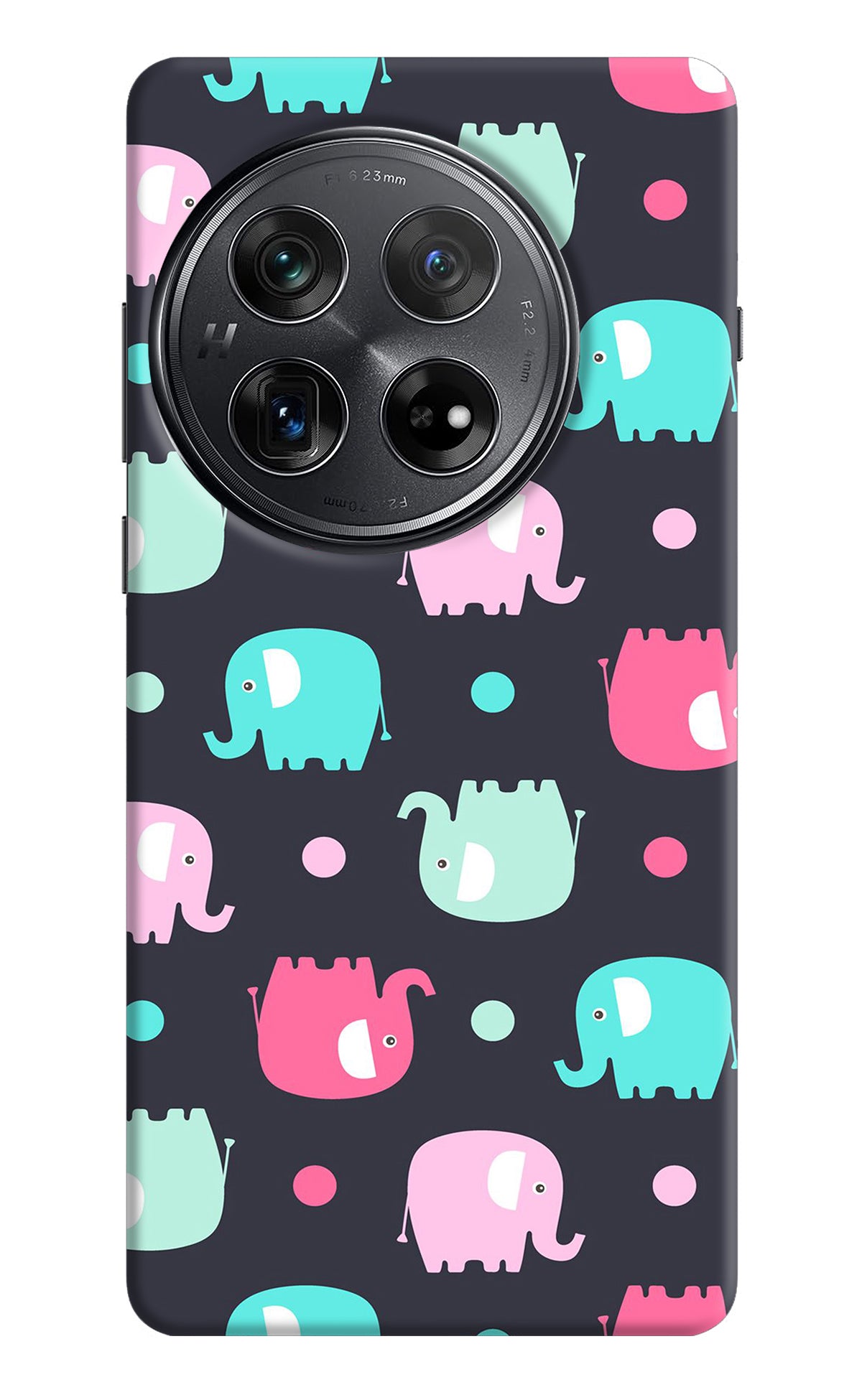 Elephants Oneplus 12 Back Cover