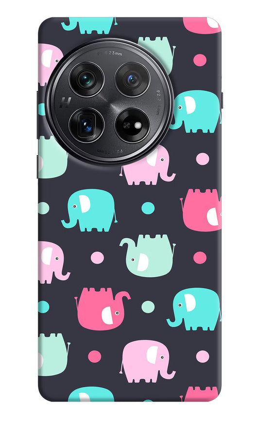 Elephants Oneplus 12 Hard Case Back Cover by Casekaro