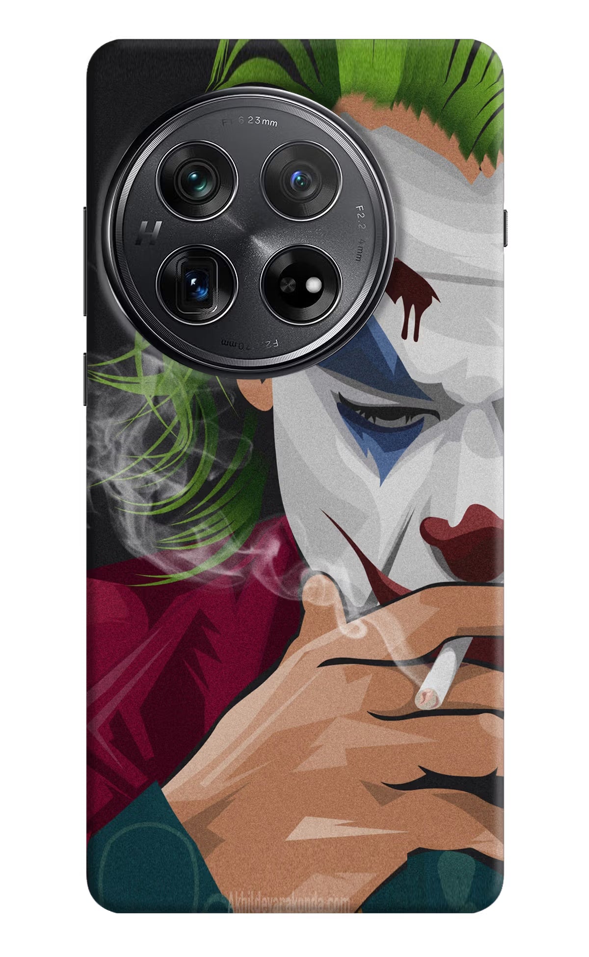 Joker Smoking Oneplus 12 Hard Case Back Cover by Casekaro