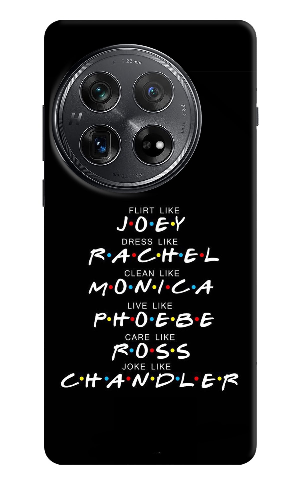 FRIENDS Character Oneplus 12 Back Cover