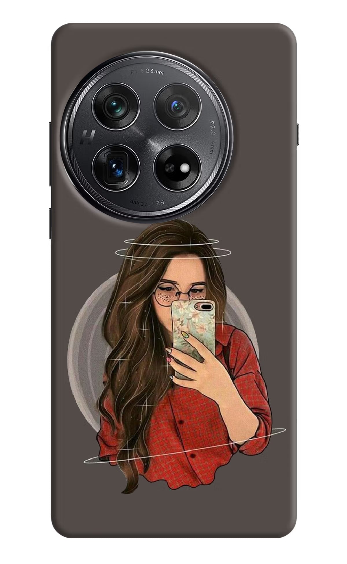 Selfie Queen Oneplus 12 Hard Case Back Cover by Casekaro