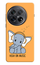 High On Music Oneplus 12 Hard Case Back Cover by Casekaro