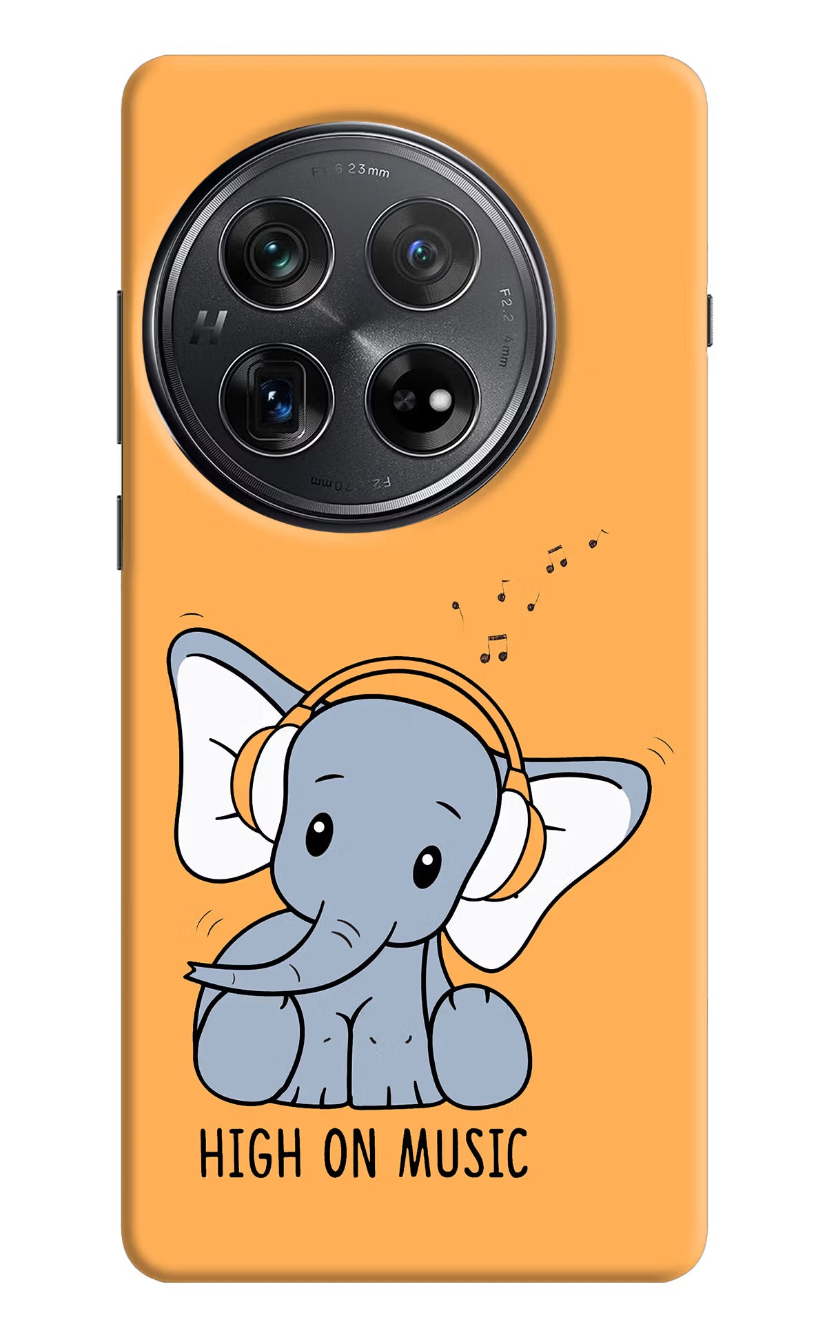 High On Music Oneplus 12 Hard Case Back Cover by Casekaro