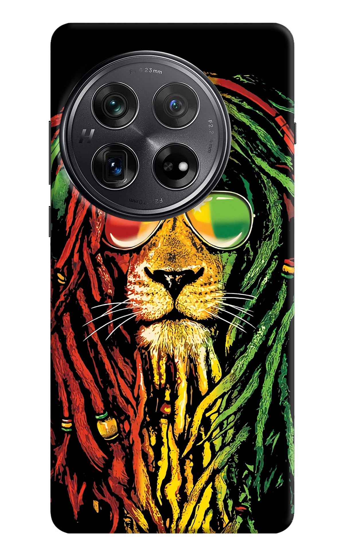 Rasta Lion Oneplus 12 Back Cover