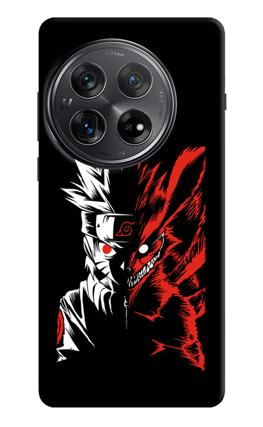 Naruto Two Face Oneplus 12 Hard Case Back Cover by Casekaro
