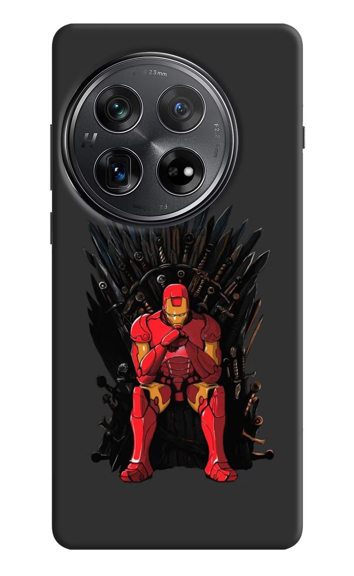 Ironman Throne Oneplus 12 Hard Case Back Cover by Casekaro