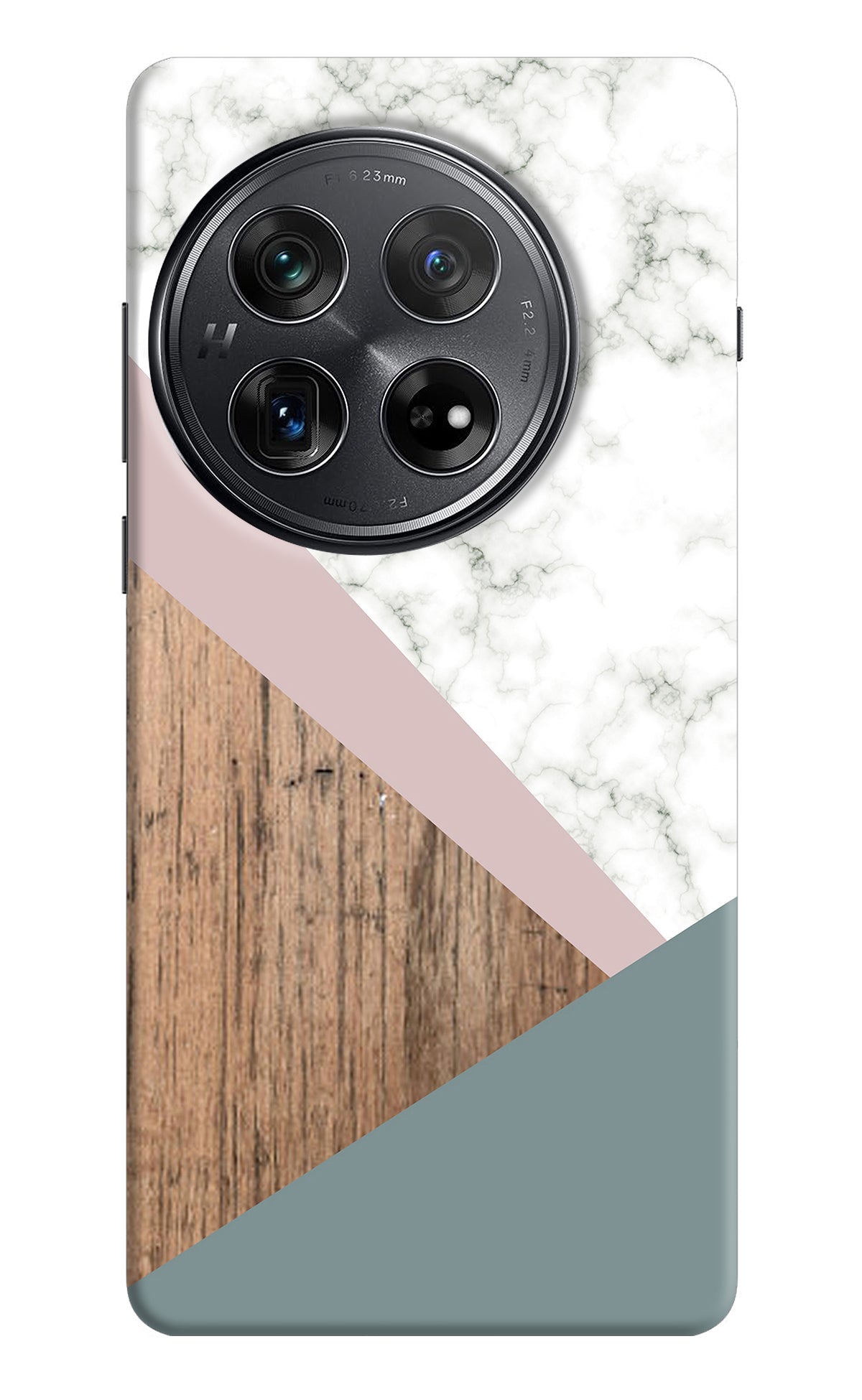 Marble wood Abstract Oneplus 12 Back Cover