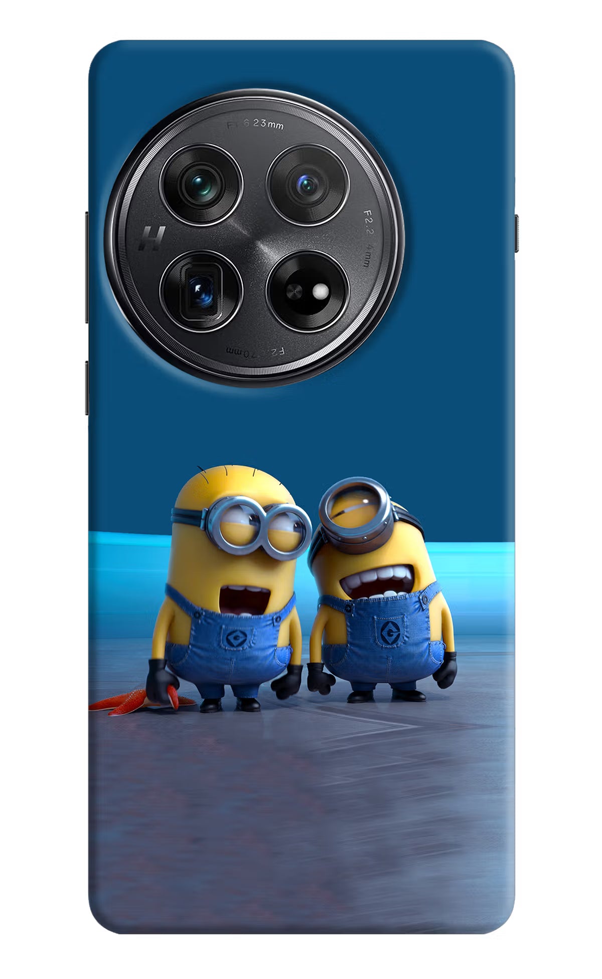 Minion Laughing Oneplus 12 Hard Case Back Cover by Casekaro