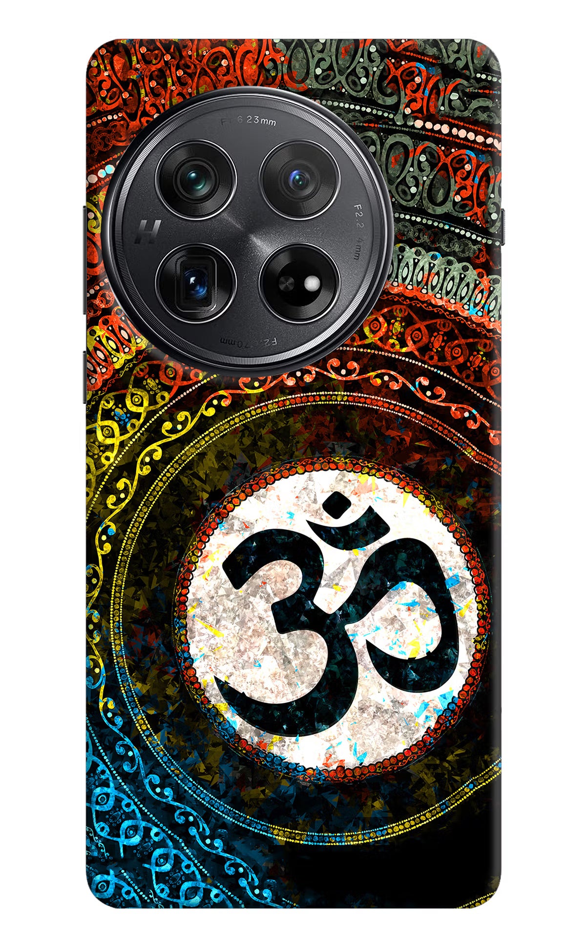 Om Cultural Oneplus 12 Hard Case Back Cover by Casekaro