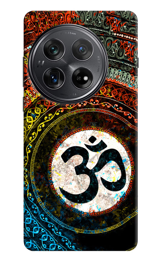 Om Cultural Oneplus 12 Hard Case Back Cover by Casekaro