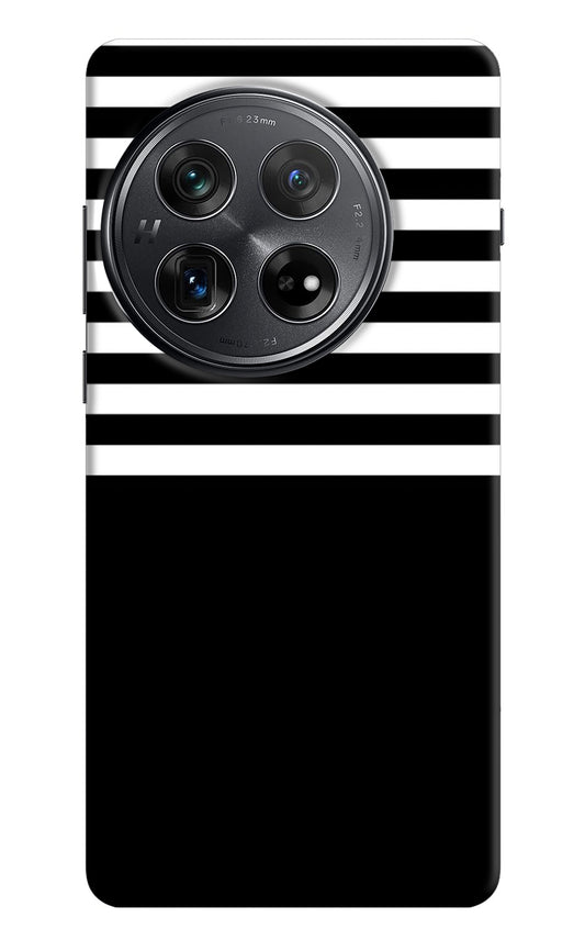 Black and White Print Oneplus 12 Back Cover