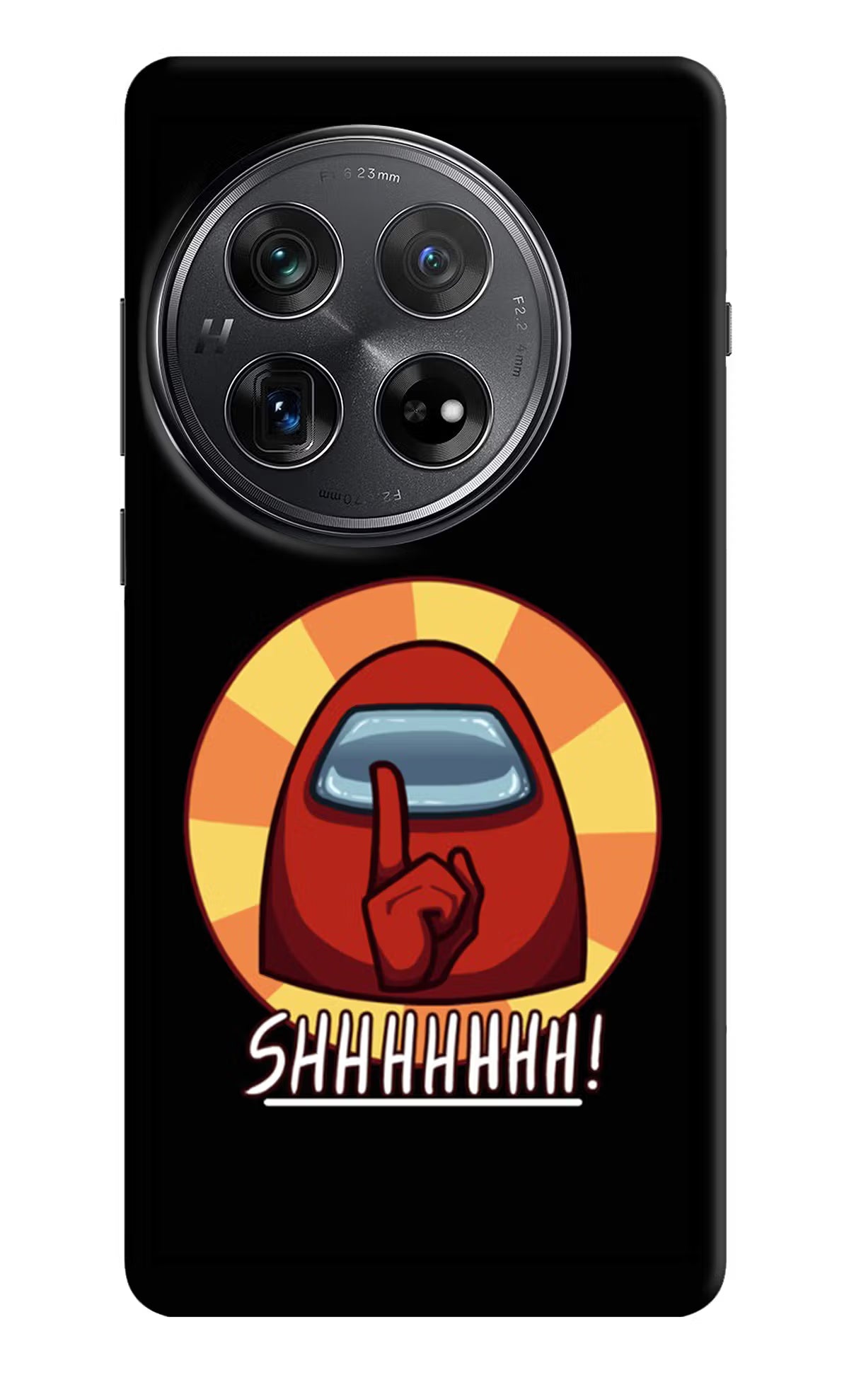 Among Us Shhh! Oneplus 12 Hard Case Back Cover by Casekaro