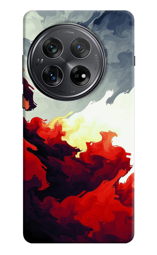 Fire Cloud Oneplus 12 Hard Case Back Cover by Casekaro