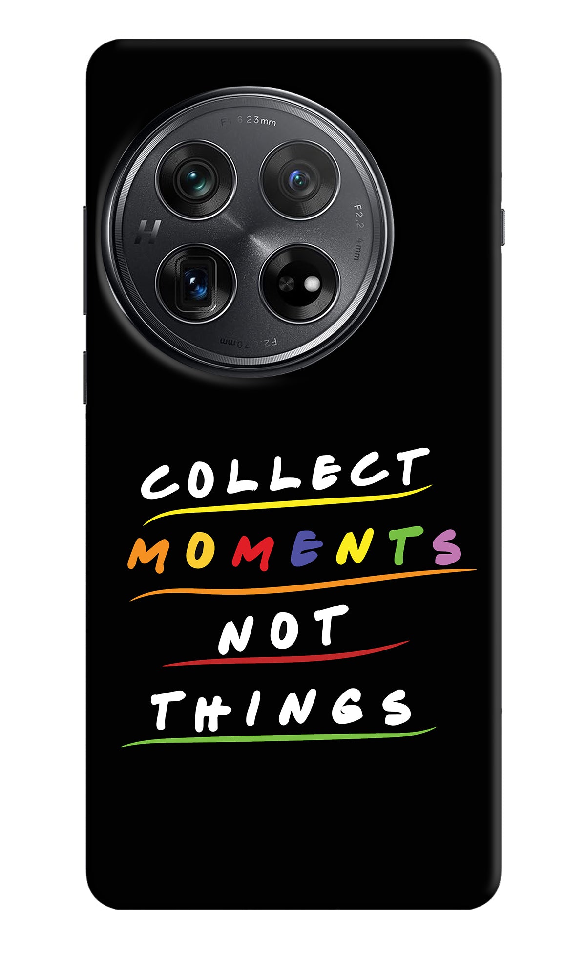 Collect Moments Not Things Oneplus 12 Back Cover