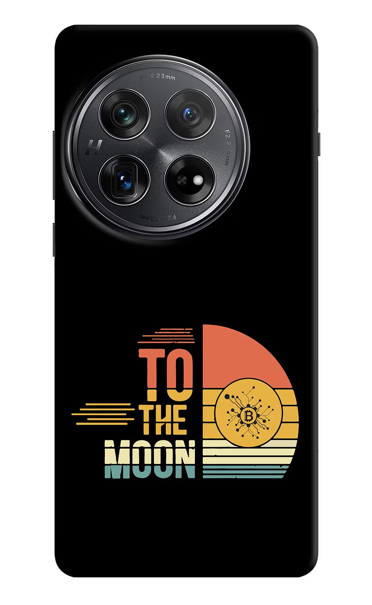 To the Moon Oneplus 12 Hard Case Back Cover by Casekaro