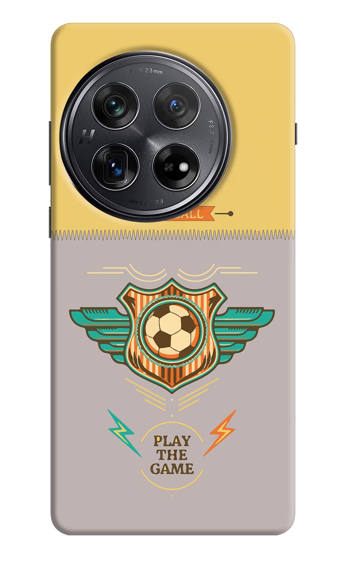 Football Oneplus 12 Hard Case Back Cover by Casekaro