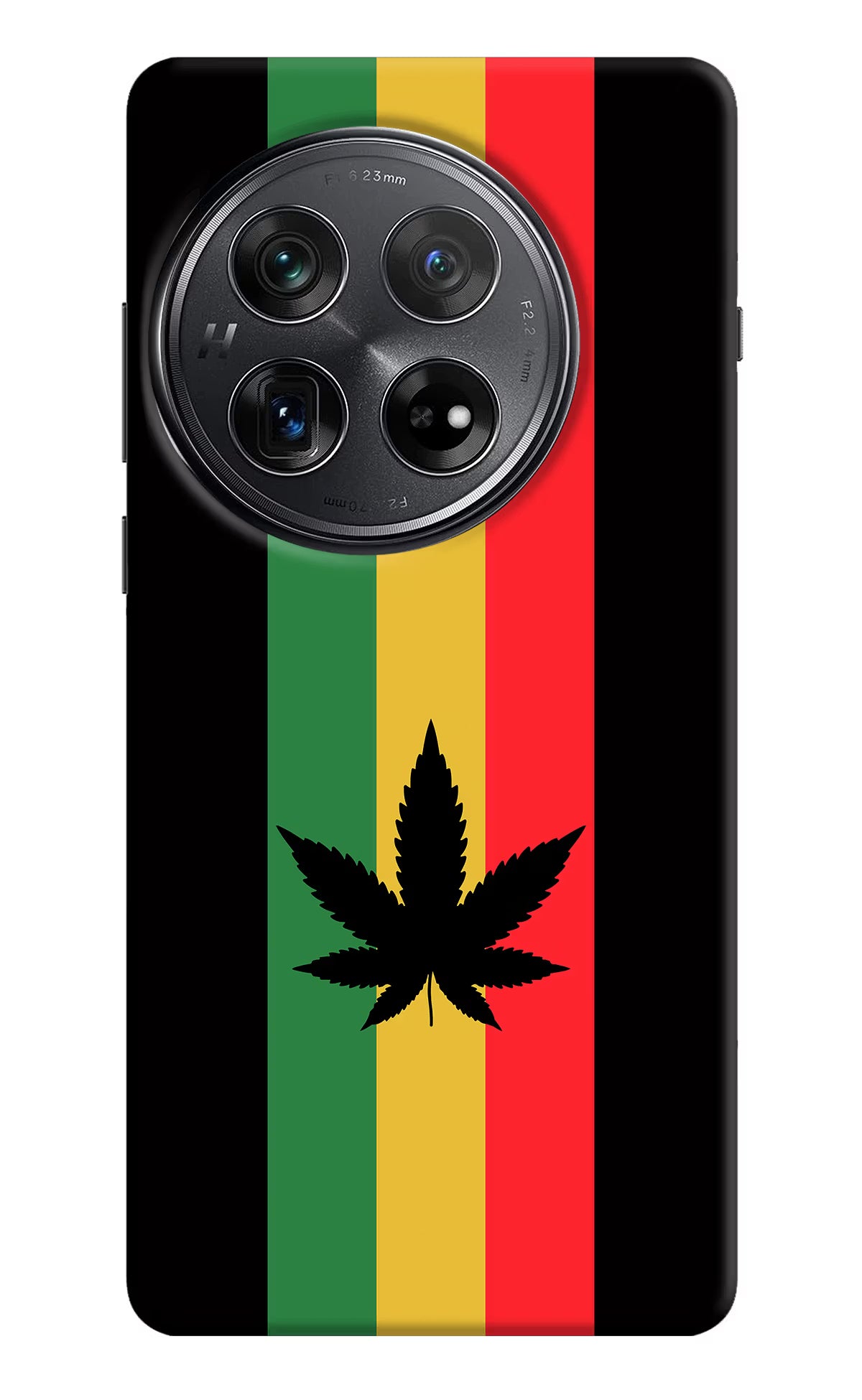 Weed Flag Oneplus 12 Hard Case Back Cover by Casekaro