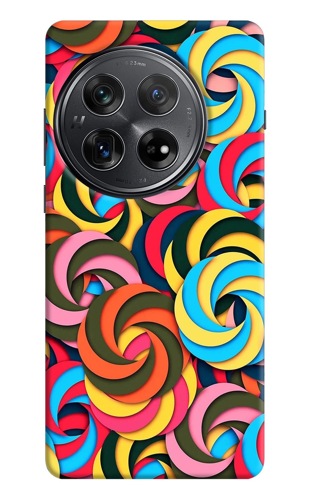 Spiral Pattern Oneplus 12 Back Cover