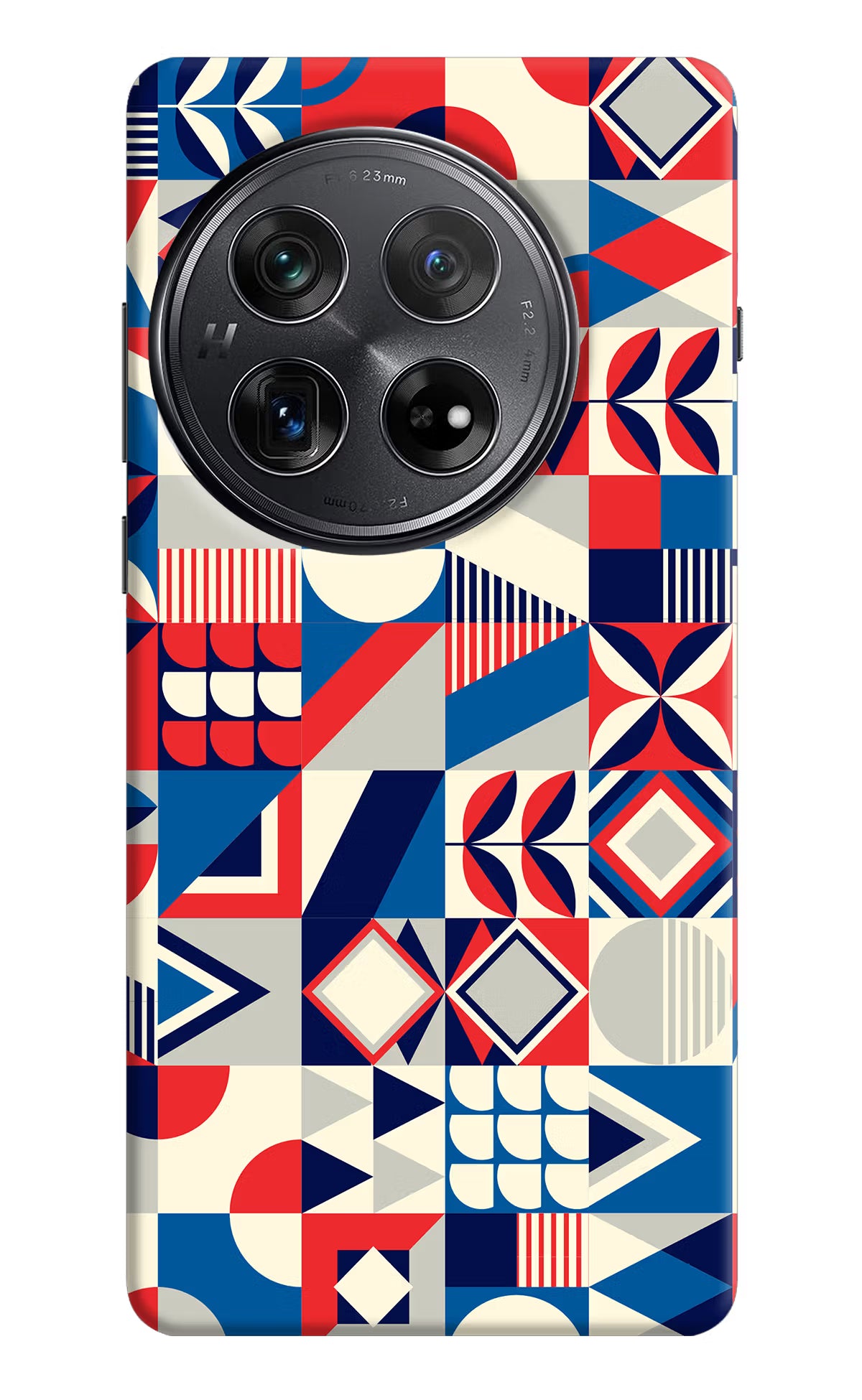 Colorful Pattern Oneplus 12 Hard Case Back Cover by Casekaro