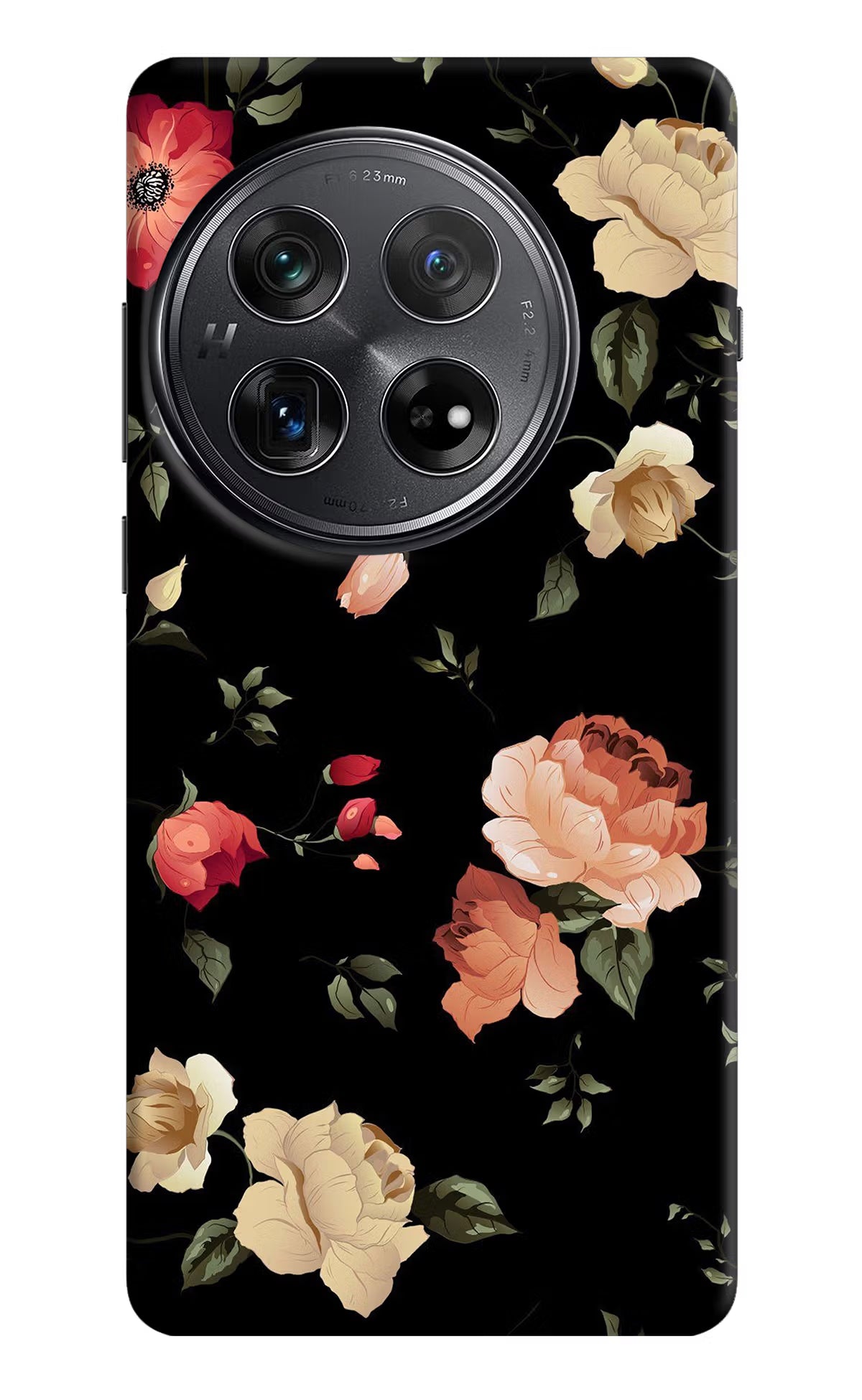 Flowers Oneplus 12 Hard Case Back Cover by Casekaro