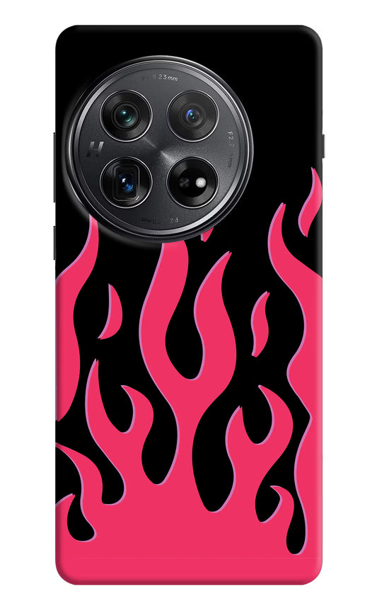Fire Flames Oneplus 12 Hard Case Back Cover by Casekaro