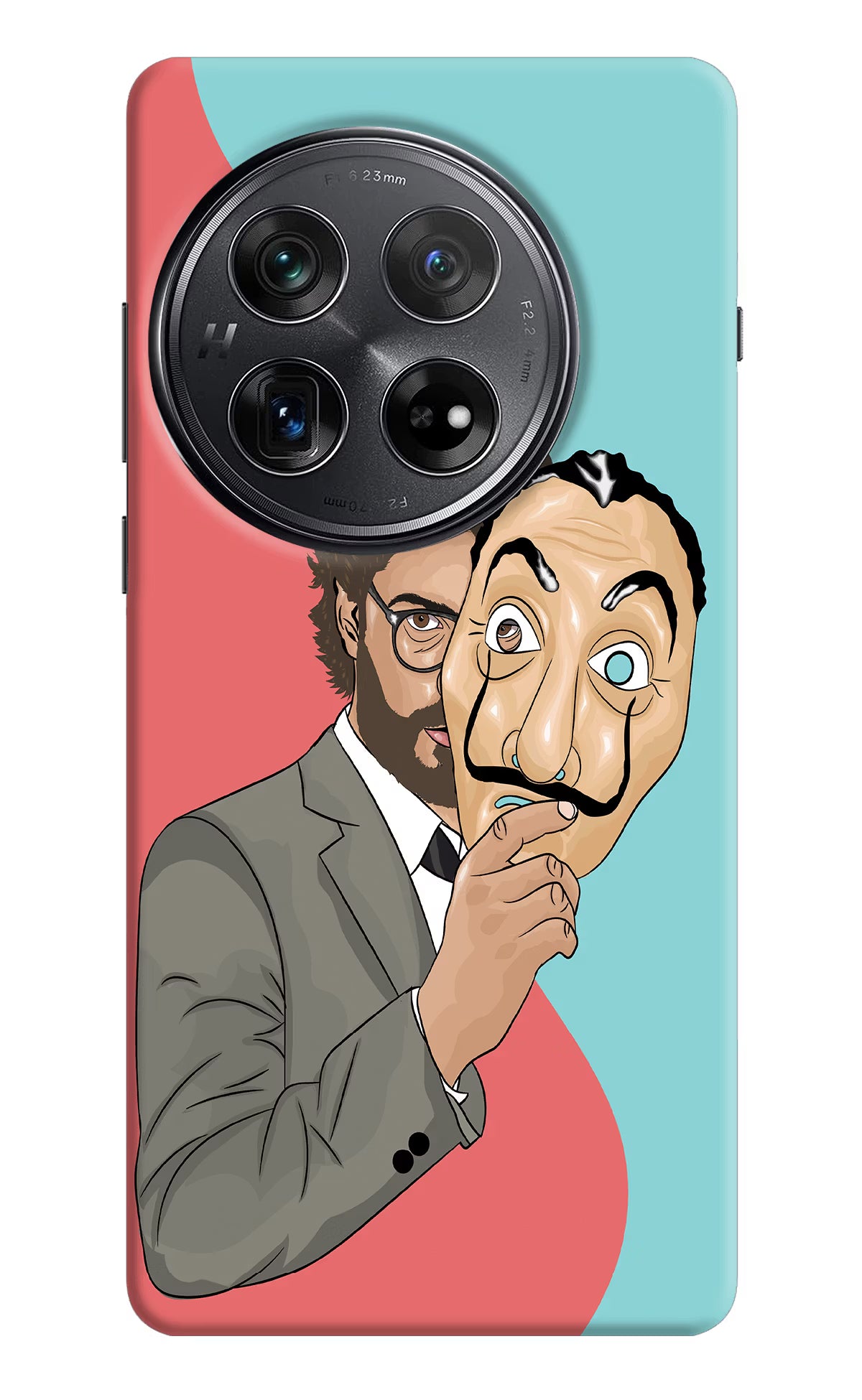 Professor Oneplus 12 Hard Case Back Cover by Casekaro