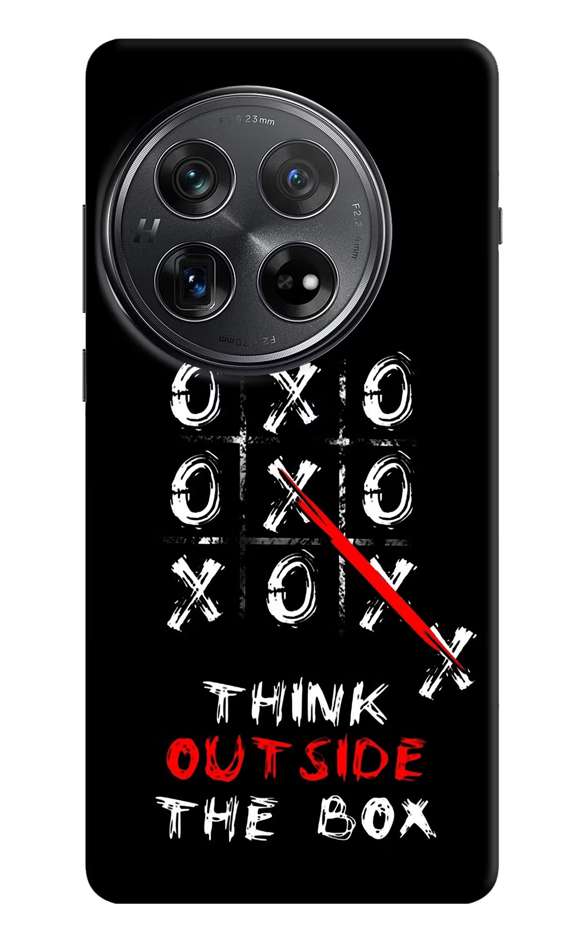 Think out of the BOX Oneplus 12 Hard Case Back Cover by Casekaro
