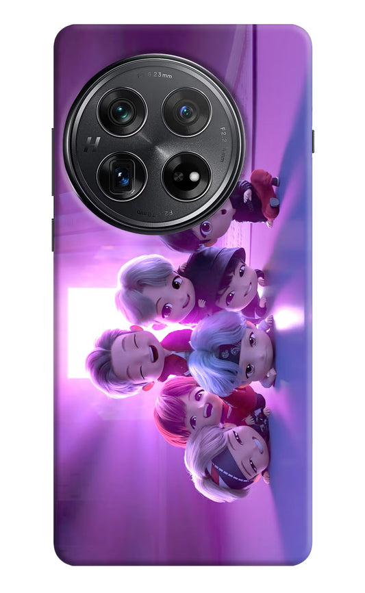 BTS Chibi Oneplus 12 Hard Case Back Cover by Casekaro