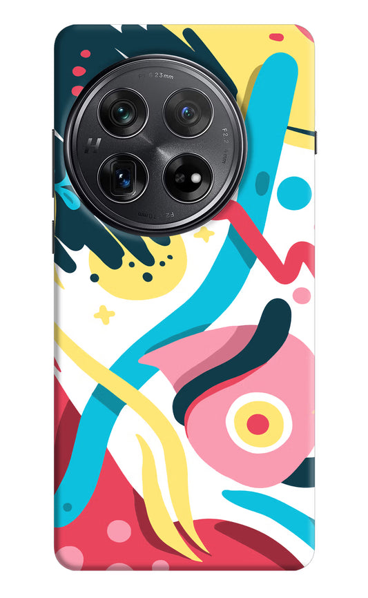 Trippy Oneplus 12 Hard Case Back Cover by Casekaro
